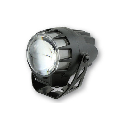 Faro delantero LED HIGHSIDER pro Dual-Stream - 45 mm - negro - 1 pieza