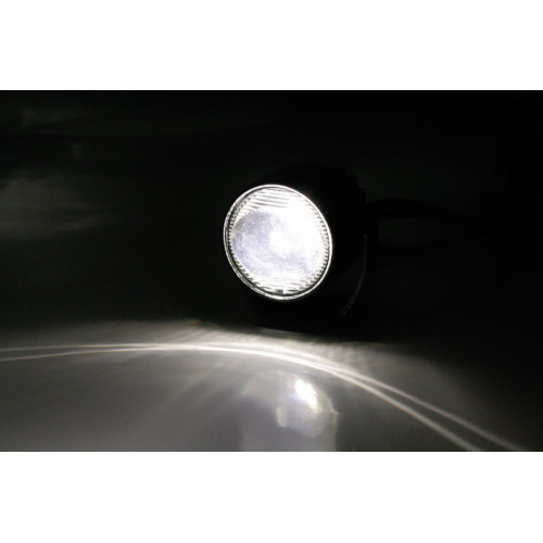 Faro delantero LED HIGHSIDER pro Satellite - negro - 1 pieza