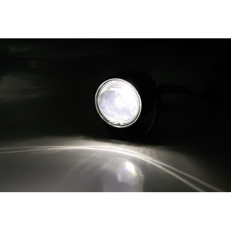 Faro delantero LED HIGHSIDER pro Satellite - negro - 1 pieza