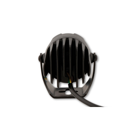 Faro delantero LED HIGHSIDER pro FT13-High - negro - 1 pieza