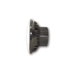 Óptica de faro delantero LED HIGHSIDER pro Type 2 - 7 inch - negro - 1 pieza 2