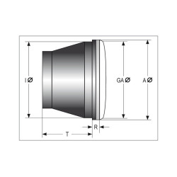 Óptica de faro delantero LED HIGHSIDER pro Type 5 - 5 3/4 inch - 1 pieza 2