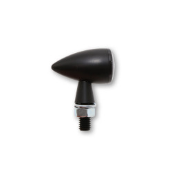 Intermitentes LED + luz trasera y de freno HIGHSIDER pro Montana Bullet 3en1 – negro mate – pareja 2