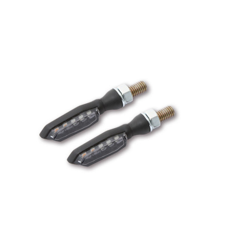 Piloto trasero/intermitente LED HIGHSIDER pro Sonic-X1 3in1 - homologado E - Pareja