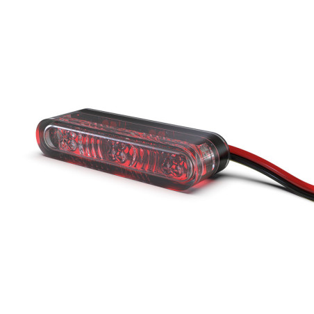 Piloto trasero/intermitente LED HIGHSIDER pro Star-MX1 Pro Module 3in1 - cristal ahumado - homologado E - Pareja