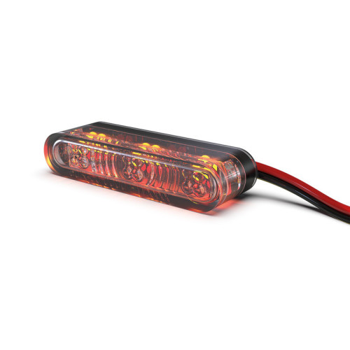 Piloto trasero/intermitente LED HIGHSIDER pro Star-MX1 Pro Module 3in1 - cristal ahumado - homologado E - Pareja