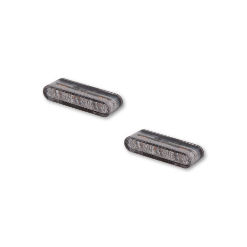 Piloto trasero/intermitente LED HIGHSIDER pro Star-MX1 Pro Module 3in1 - cristal ahumado - homologado E - Pareja