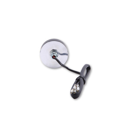 Piloto trasero/intermitente LED HIGHSIDER pro Rocket Module 3in1 - cristal ahumado - homologado E - Pareja