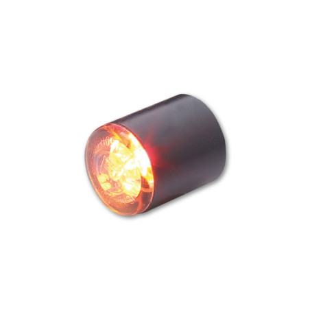 Piloto trasero/intermitente LED HIGHSIDER pro ton Module 3in1 - cristal ahumado - homologado E - Pareja