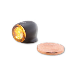 Piloto trasero/intermitente LED HIGHSIDER pro ton Two 3in1 - cristal ahumado - homologado E - Pareja