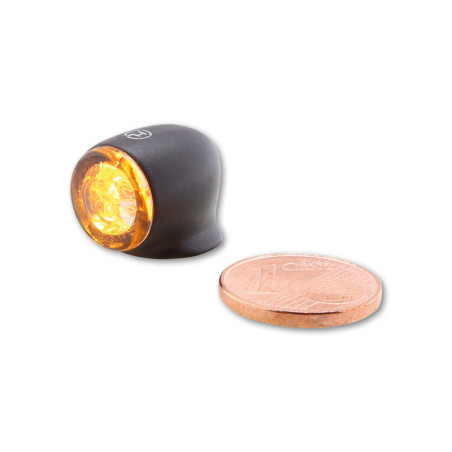 Piloto trasero/intermitente LED HIGHSIDER pro ton Two 3in1 - cristal ahumado - homologado E - Pareja