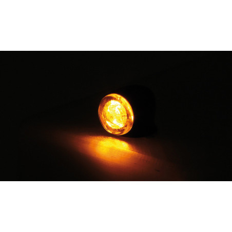 Piloto trasero/intermitente LED HIGHSIDER pro ton Three 3in1 - cristal ahumado - homologado E - Pareja