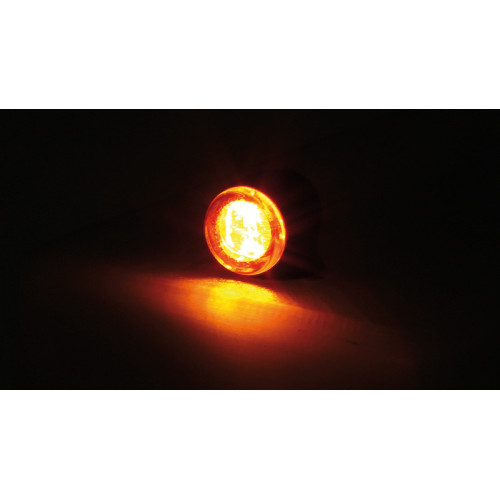 Piloto trasero/intermitente LED HIGHSIDER pro ton Three 3in1 - cristal ahumado - homologado E - Pareja