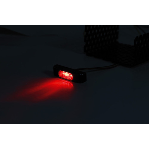 Piloto trasero LED HIGHSIDER pro Conero T2 - cristal ahumado - homologado E - 1 pieza