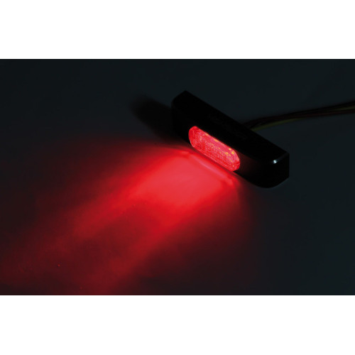 Piloto trasero LED HIGHSIDER pro Conero T2 - cristal ahumado - homologado E - 1 pieza