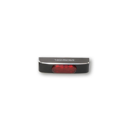 Piloto trasero LED HIGHSIDER pro Conero T2 - cristal rojo - homologado E - 1 pieza