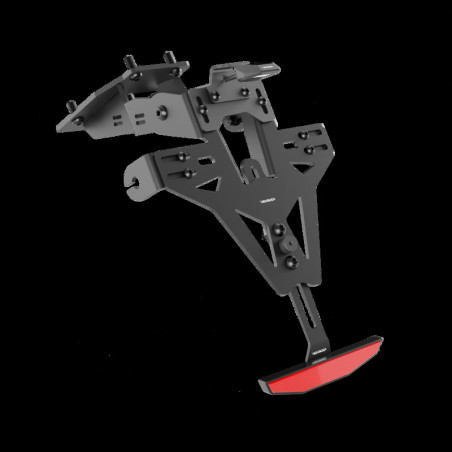 Luz de matrícula LED HIGHSIDER pro Split-S SMD - negro/traslúcido - 1 pieza