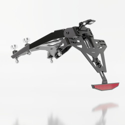 Portamatrículas HIGHSIDER pro Akron-RS - Husqvarna