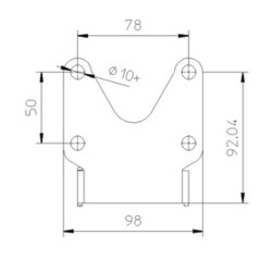 Universal Holder HIGHSIDER pro Type 1 2