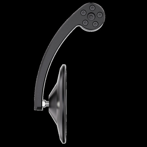 Retrovisor extremo de manillar HIGHSIDER pro Montana-Blast EVO – negro mate – 1 pza