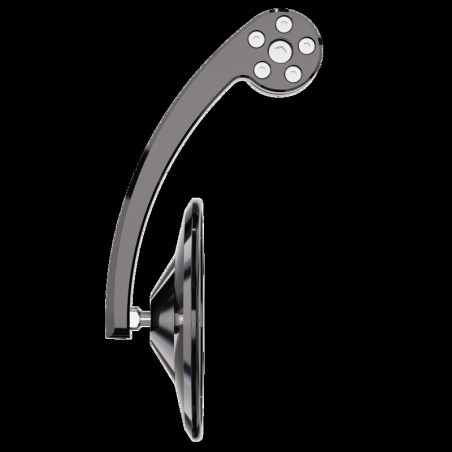 Retrovisor extremo de manillar HIGHSIDER pro Montana -EVO – negro – 1 pza