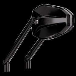 Retrovisor de carenado HIGHSIDER pro Victory - negro - Pareja 2