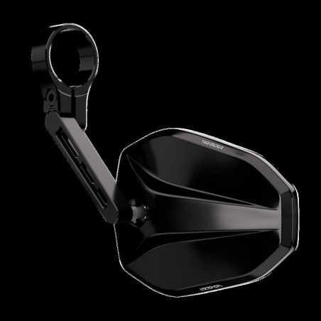Retrovisor extremo de manillar HIGHSIDER pro Victory corto – negro – 1 pza