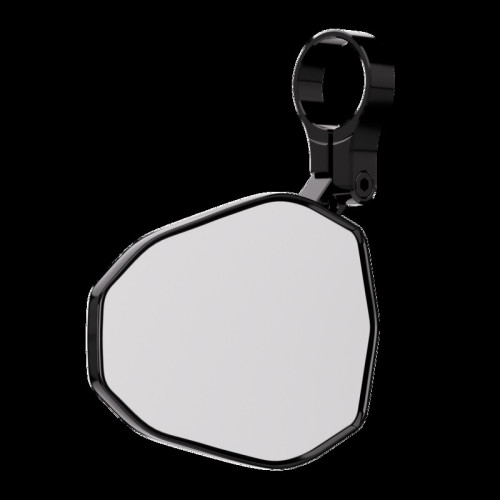 Retrovisor extremo de manillar HIGHSIDER pro Victory corto – negro – 1 pza