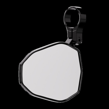 Retrovisor extremo de manillar HIGHSIDER pro Victory corto – negro – 1 pza