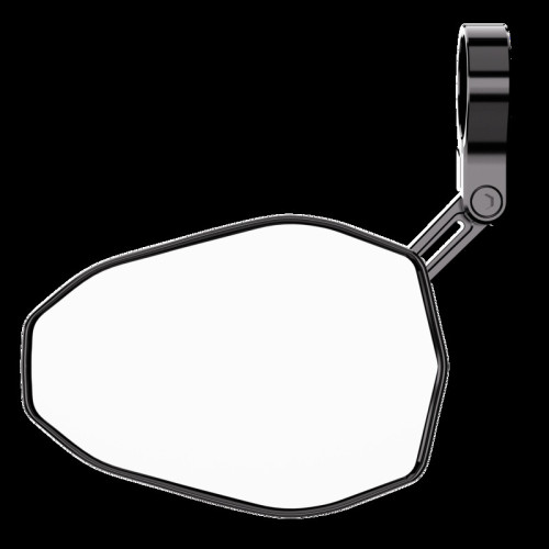 Retrovisor extremo de manillar HIGHSIDER pro Victory corto – negro – 1 pza