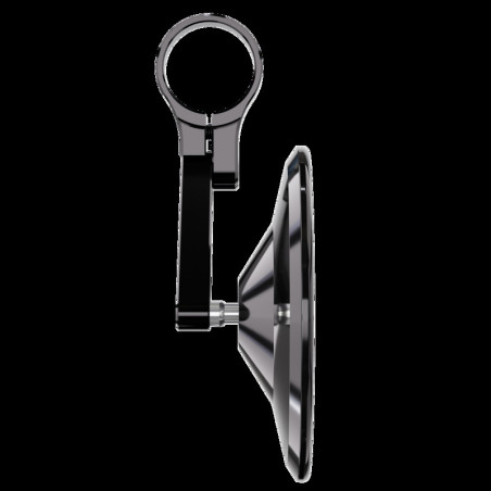 Retrovisor extremo de manillar HIGHSIDER pro Montana corto – negro – 1 pza