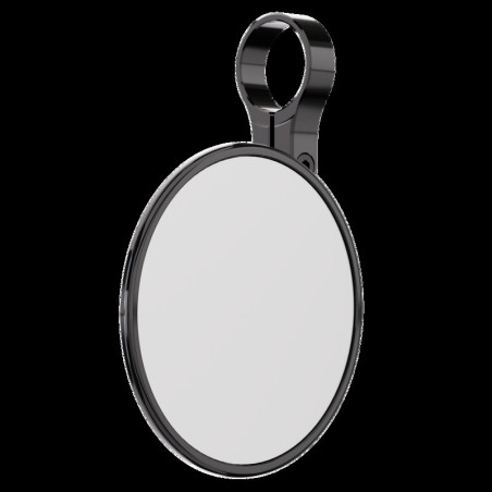 Retrovisor extremo de manillar HIGHSIDER pro Montana corto – negro – 1 pza