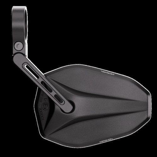 Retrovisor extremo de manillar HIGHSIDER pro Victory-Blast corto – negro mate – 1 pza