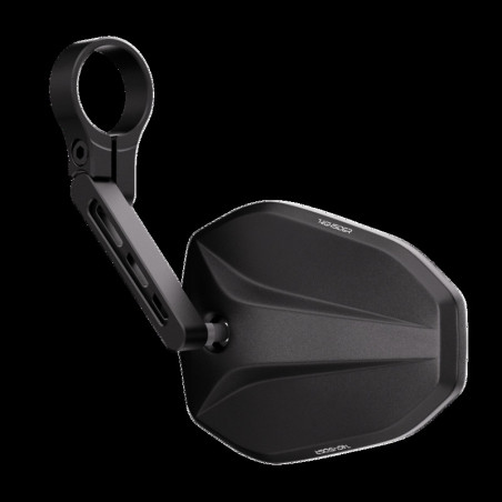 Retrovisor extremo de manillar HIGHSIDER pro Victory-Blast corto – negro mate – 1 pza