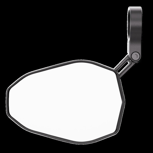 Retrovisor extremo de manillar HIGHSIDER pro Victory-Blast corto – negro mate – 1 pza