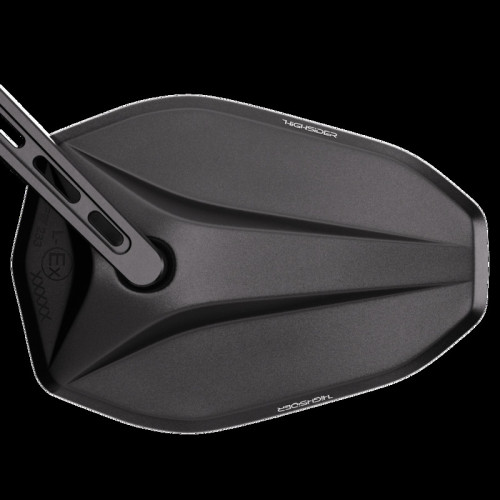 Retrovisor extremo de manillar HIGHSIDER pro Victory-Blast corto – negro mate – 1 pza