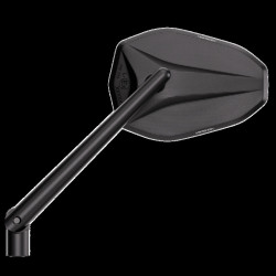 Retrovisor de manillar HIGHSIDER pro Victory -X – negro mate – 1 pza