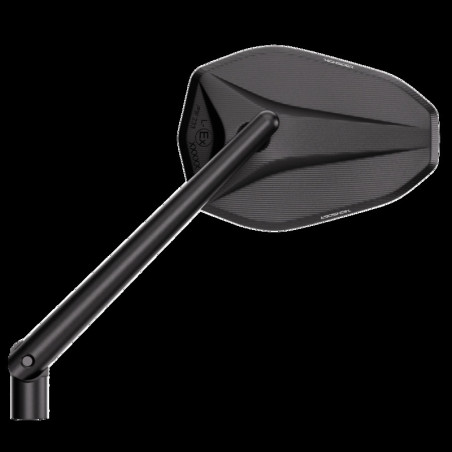 Retrovisor de manillar HIGHSIDER pro Victory -X – negro mate – 1 pza