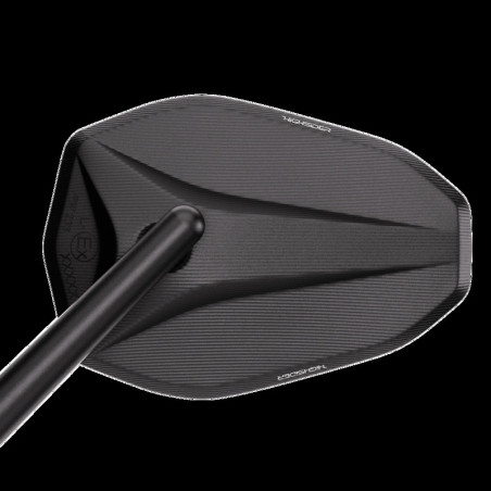 Retrovisor de manillar HIGHSIDER pro Victory -X – negro mate – 1 pza