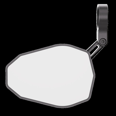 Retrovisor extremo de manillar HIGHSIDER pro Victory-Slim corto – negro mate – 1 pza