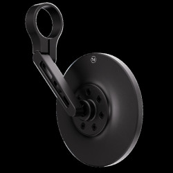 Retrovisor extremo de manillar HIGHSIDER pro Conero negro-Edition corto – negro mate – 1 pza 2