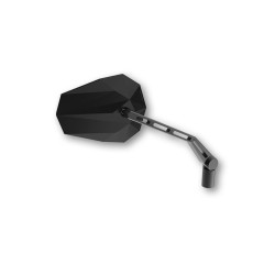 Retrovisor de manillar HIGHSIDER pro Stealth-X1 – negro – pareja