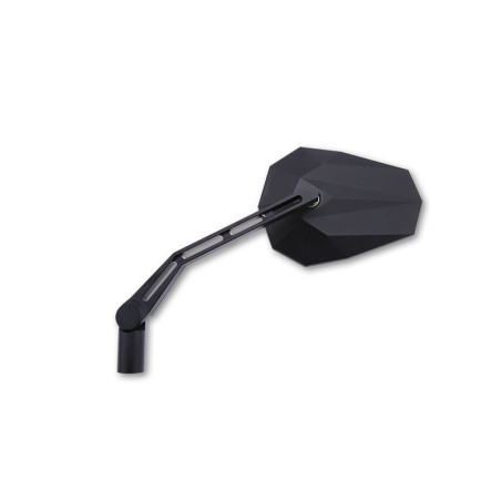 Retrovisor de manillar HIGHSIDER pro Stealth-X1 – negro – pareja
