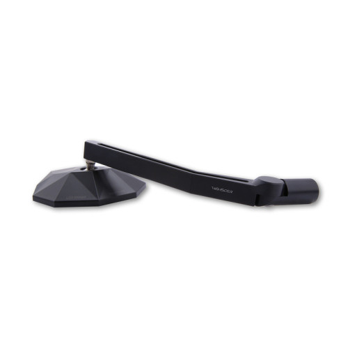 Retrovisor de manillar HIGHSIDER pro Stealth-X1 – negro – pareja