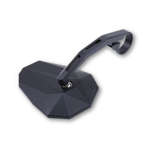 Retrovisor extremo de manillar HIGHSIDER pro Stealth-X6 largo – negro mate – 1 pza