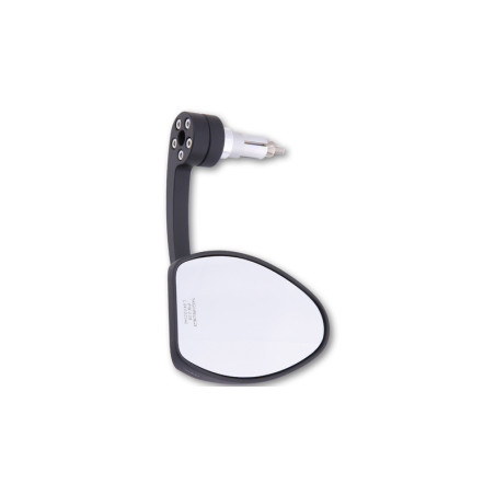 Retrovisor contrapeso de manillar HIGHSIDER pro Ferrara 2 - negro - 1 pieza