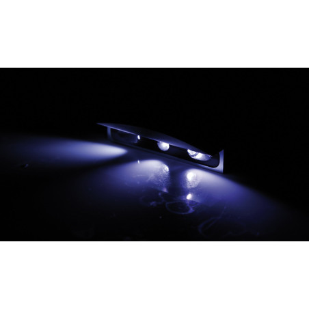 Luz de matrícula SHIN YO Micro LED - carcasa de aluminio