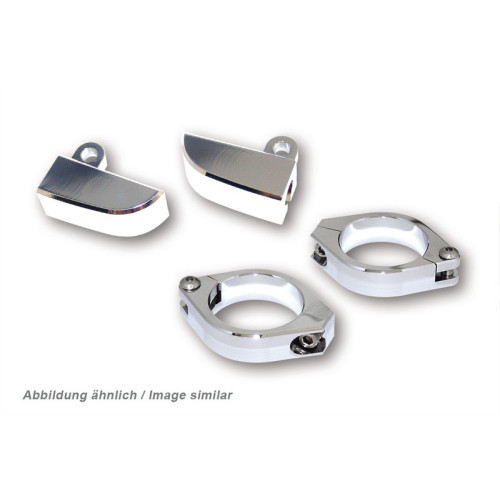 Intermitente LED HIGHSIDER pro Bronx - homologado E - titanio/ahumado - Pareja