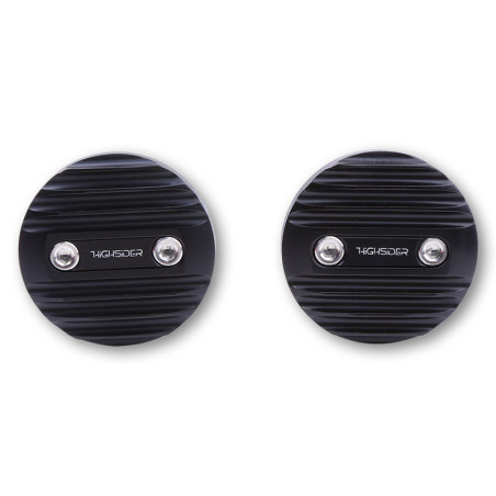 Contrapesos de manillar HIGHSIDER pro Wave - negro
