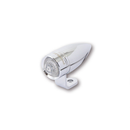 Intermitente/luz de posición LED HIGHSIDER pro Apollo Classic - 2en1 - homologado E - negro/ahumado - Pareja